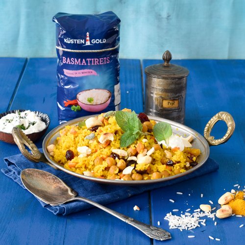 Orientalische Reispfanne