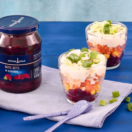 Rote-Bete-Schichtsalat