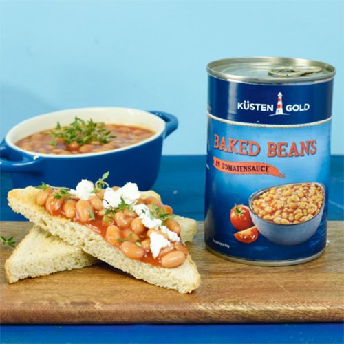 Schnelles Baked-Beans-Toast