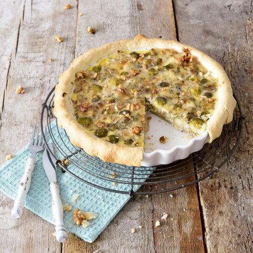 Rosenkohl-Quiche