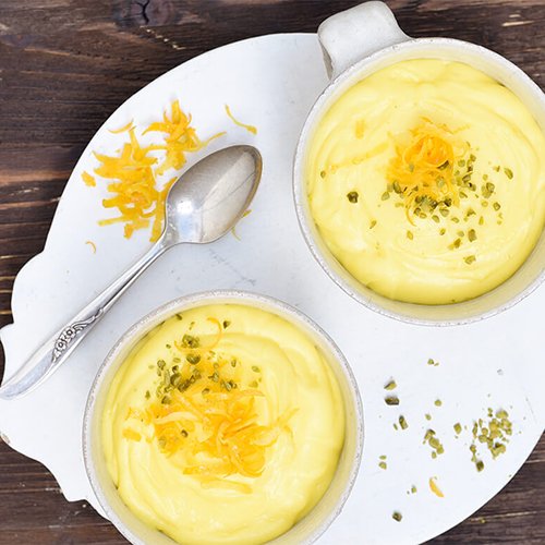 Schnelle Orangencreme