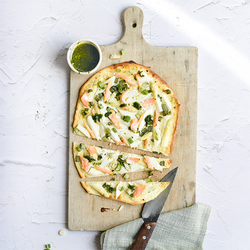 Bild Spargelflammkuchen